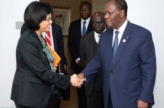 Côte d'Ivoire : A Bruxelles, Alassane Ouattara fait le point avec la directrice de la banque mondiale et les belges